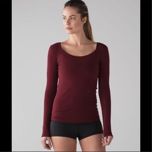 Lulu lemon long sleeve workout top
